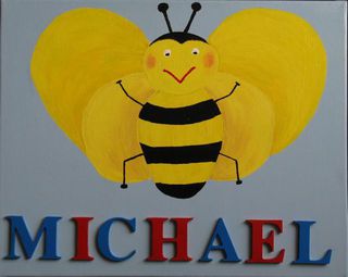 'Michael' Bumble Bee Yellow/Blue