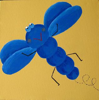 Dragonfly Blue/Yellow