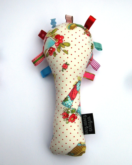 Baby Rattle - Dotty Gumboots