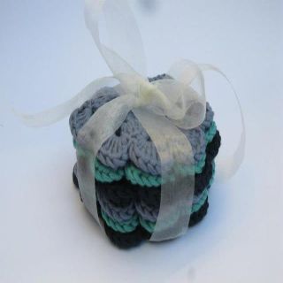 Coasters Navy/Teal/Blueberry